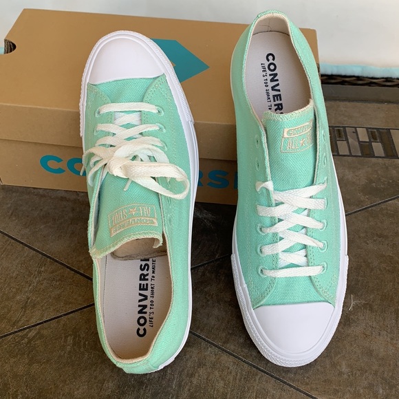 CONVERSE CTAS OX OCEAN MINT/NATURAL/WHITE MEN’S - Picture 8 of 16